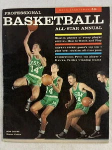 Basketball All-Star Annual, Bob Cousy, 1957, Bright Cover - Picture 1 of 4