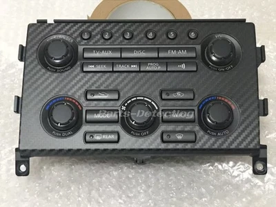 Conjunto de panel de interruptor de consola central para Nissan R35 GT-R GTR JDM 2009-2015 Foto 1 de 2
