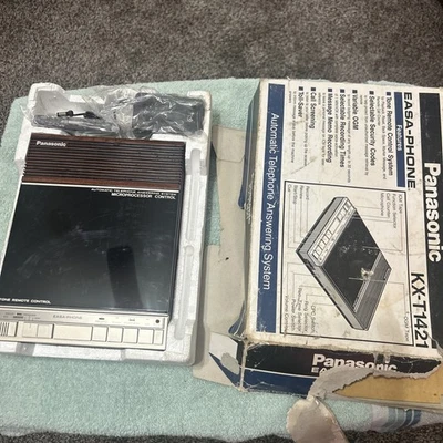 Panasonic Automatischer Telefon Anrufbeantworter - KX-T1421 NEU - Bild 1 von 4