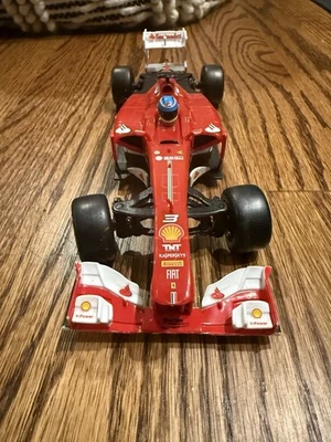 1/24 Scale Ferrari F10 Bahrain Grand Prix Edition Santander Red x White No Box - Image 1 of 4