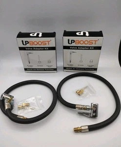 UPBOOST Lot Of 2 Quick Air Release Extension Replacement Hose For Tire Inflators - Picture 1 of 4