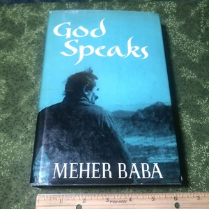 Rare God Speaks, Meher Baba (Dodd, Mead, 1975) 2nd Enlarged Ed. 2nd Print W/ Map - Picture 1 of 11