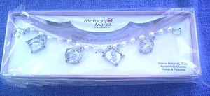 Bracciale Memory Maker Photo Charm Misura Grande 7,25" NUOVO con scatola - Foto 1 di 4