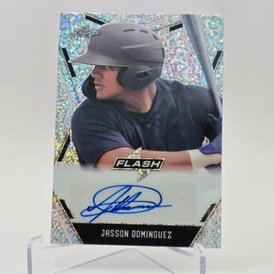 2020 Leaf Flash - Portrait Autographs #PA-JD1 Jasson Dominguez - Picture 1 of 2