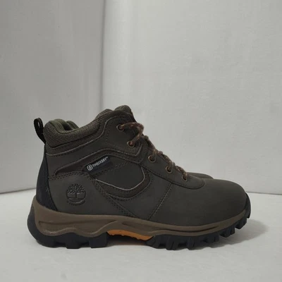 Botas de Senderismo Timberland Niño Talla 2 Cuero Marrón Mt. Maddsen Mid impermeable Foto 1 de 4