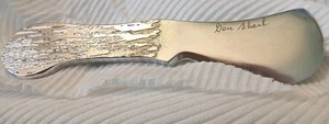 Don Sheil of Australia Handcrafted Spread Knife Swirl Pattern Butter/Patè - Picture 1 of 6
