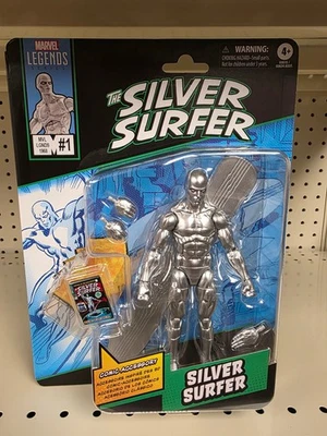 Fantastic Four Marvel Legends Series Silver Surfer 6" Action Figure - Image 1 of 2