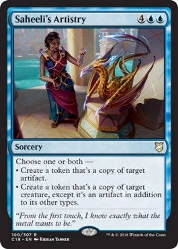 x1 Saheeli's Artistry R MTG Commander 2018 M/NM, English - Image 1 of 1