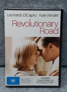 NEW: REVOLUTIONARY ROAD DiCaprio Winslet Movie DVD Region 4 PAL Free Fast Post - Picture 1 of 2