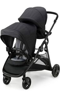 Graco Baby Ready2Grow 2.0 One-Step Fold Twin Double Stroller Rafa NEW