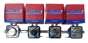 Lowrider Accumax Solenoids 4 SET Hydraulics hydro w/coupling nuts 10A-F1025 - Picture 1 of 2