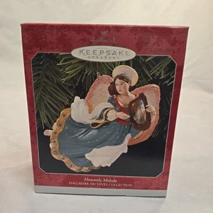 Hallmark Andenken Weihnachtsschmuck Himmlische Melodie Vintage 25th Anniversary - Bild 1 von 8