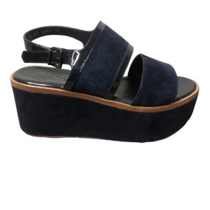 Robert Clergerie Suede Slingback Sandals Sz 7.5 - Picture 1 of 12