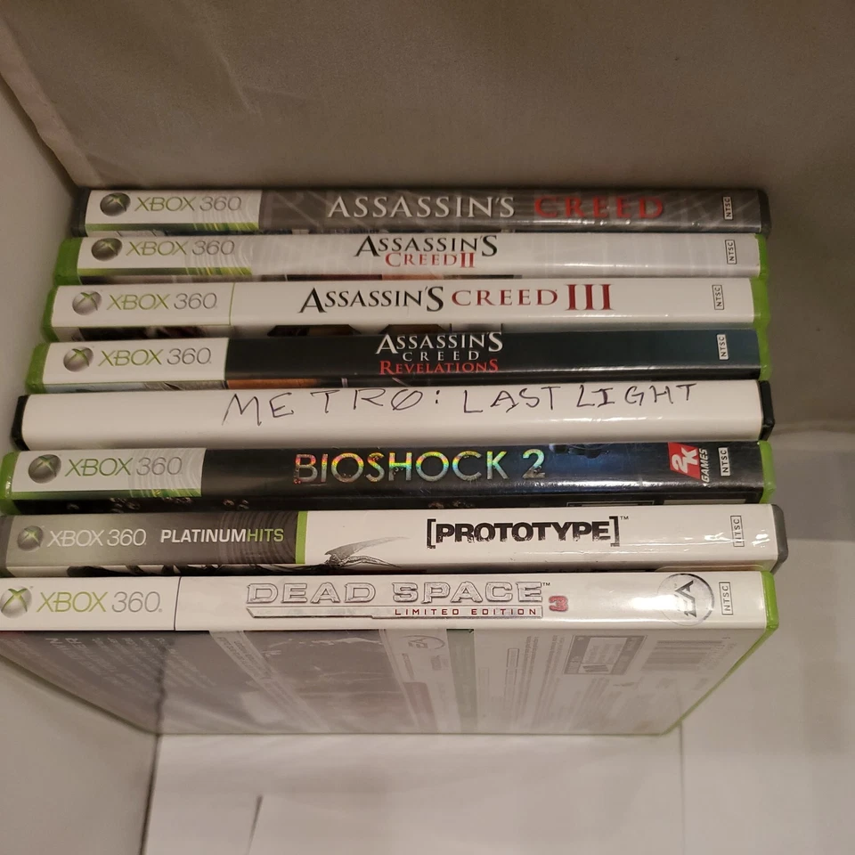 Xbox 360 & Xbox One Video Games Bundle Pre-Owned Tested Working Titles lot of 9 - Image 1 of 4