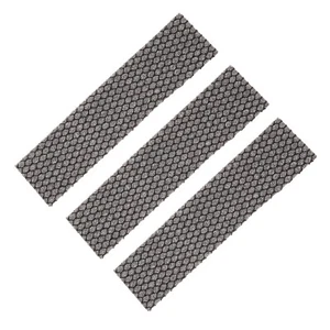 3pcs Air Conditioner Filter Washable Foam Replacement Black 8.46" x 1.97" x 0.2" - Picture 1 of 6