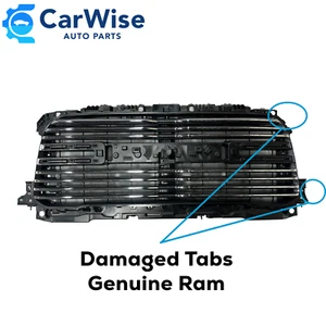 NEW OEM 2019-2024 Dodge Ram 2500 3500 4500 Front Grille Grill 68443922AA - Picture 1 of 7