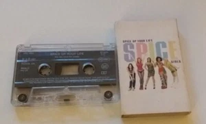 SPICE GIRLS - SPICE UP YOUR LIFE, 4 TRACKS, 1997 (VIRGIN CASSETTE SINGLE) - Picture 1 of 2