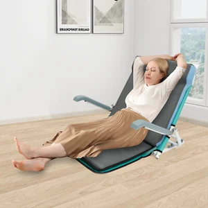 198.42lb Bed Backrest Portable Folding Adjustable Backrest Lifting Bed Backrest - Picture 1 of 21