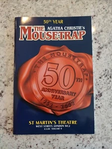 The Mousetrap by A. Christie; 50th Season Brochure; London Production - Picture 1 of 8