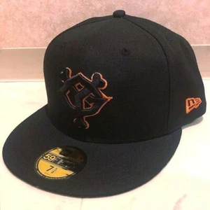 NEW ERA 59FIFTY Fitted Cap Yomiuri Giants NPB Black x Black / Orange  [14525164] - Picture 1 of 13