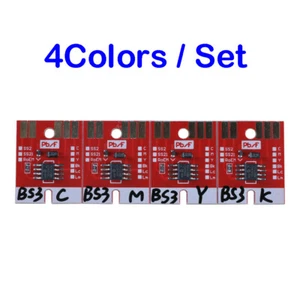 Chip permanente CMYK de 4 colores para cartucho Mimaki JV33 BS3 4 piezas/juego - Imagen 1 de 8