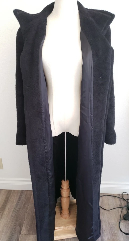 Searle Suri Alpaca coat full length long high collar trench wool 4/6 Small/Med - Image 1 of 4