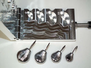 Saltwater Boxing Glove NC Jig mold 1,2,3,4oz 32824 CNC Tog Sheepshead USA 2 - Picture 1 of 8