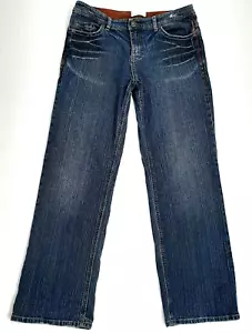 Jeans donna vintage venezia taglia 14 ins 31" elasticizzato invecchiato relax Hong Kong - Foto 1 di 11