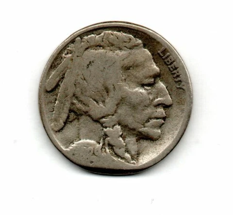 1929 S INDIAN HEAD BUFFALO NICKEL ODD CLIP? PLANCHET ERROR CIRCULATED COIN #BE2 Cover