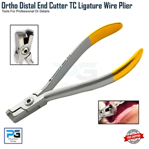 Distal End Cutter Orthodontics Clinical Cut & Hold Dental Ligature Wire Pliers - Picture 1 of 9