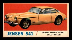 1961 Topps Sports Cars #64 Jensen 541   VGEX X2605626