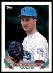 1993 Topps Cris Carpenter Baseball Cards #629