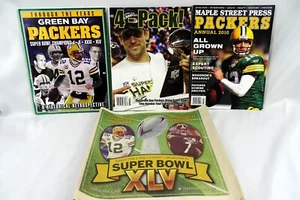 Posten 3 Green Bay Packers Magazine 2010, 2011, Super Bowl XLV Motiv - Bild 1 von 10