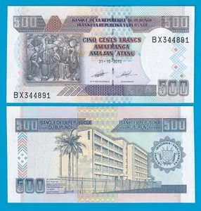 Burundi 500 Francs 2013 P 45c UNC ( P 45 c ) - Picture 1 of 1