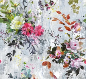 Designers Guild Fabric Aubriet Fuschia linen FDG2559/01 soft furnishings,curtain - Picture 1 of 1