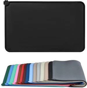 Waterproof Anti-Slip Silicone Pet Feeding Mat for Dogs & Cats, 21" x 15 - Picture 1 of 13
