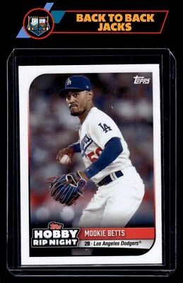 Topps Hobby Rip Night #17 Mookie Betts Dodgers - Image 1 of 2