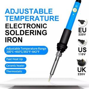 Soldering Iron Electric Gun Adjustable Temperature 60W Welding Solder Wirexpc