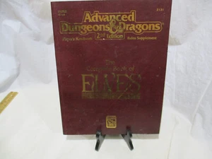 The Complete Book of Elves AD&D TSR 2131 - Picture 1 of 11