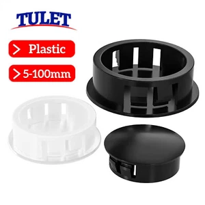 Hole Plugs Plastic Blanking Masking Finishing Inserts / Black / White - Picture 1 of 42
