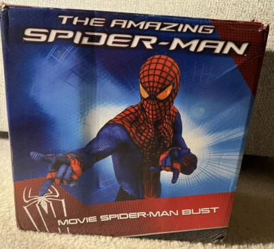 INCREÍBLE PELÍCULA SPIDERMAN BUSTO SPIDERMAN GIGANTE SUAVE 853 USADO EN EXCELENTE ESTADO Foto 1 de 4