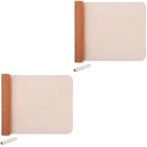 2pcs Schreibtischpolstertisch Matte Desk Matte Großer -Pad - Afbeelding 1 van 12