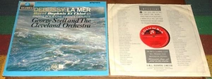 SAX 2532 GEORGE SZELL DEBUSSY LA MER UK RED SEMI CIRCLE COLUMBIA STEREO ED1 LP - Picture 1 of 8