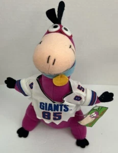 Vintage 90s The Flintstones DINO Plush Rare Giants  #85 NFL 1994 With Tags - Picture 1 of 8