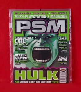 PSM Playstation PS2 Magazine 70 April 2004 Hulk, Resident Evil Dead Aim - Imagen 1 de 6