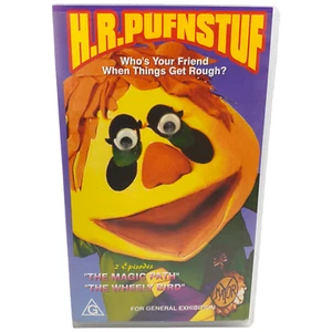 Vtg H.R. PUFNSTUF The Magic Path The Wheely Bird VHS Video Box Set of 2 1997 PAL - Picture 1 of 7