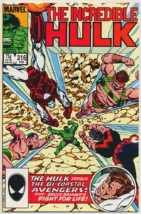 The Incredible Hulk #316 Comic Book - Marvel Comics! - Picture 1 of 2