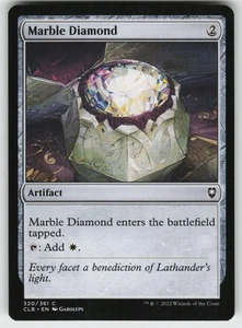 Marble Diamond C Commander Legends: Battle for Baldur's Gate 320 Magic The Gate - Imagen 1 de 2