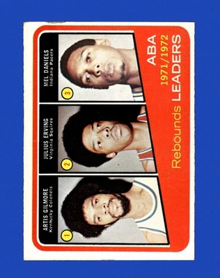 1972-73 Topps Set-Break #263 Aba Rebound Leaders VG-VGEX *GMCARDS* - Image 1 of 2