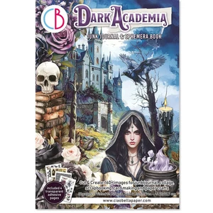 Ciao Bella A4 Giornale spazzatura libro effimero Dark Academia 32 pagine CBB014 - Foto 1 di 5